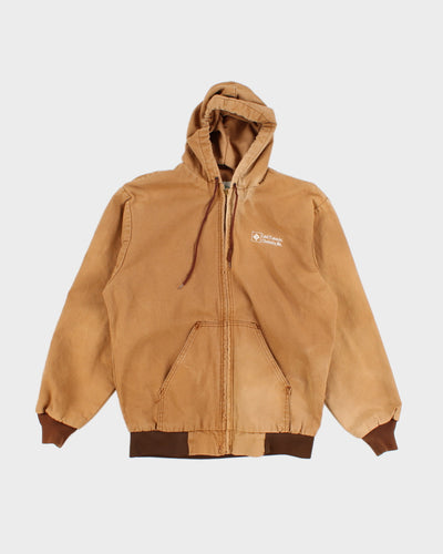 Vintage Key Hooded Work Wear Jacket - XL