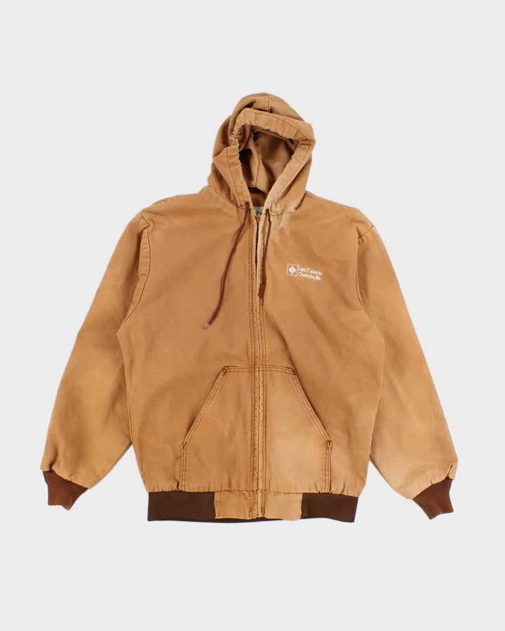 Vintage Key Hooded Work Wear Jacket - XL