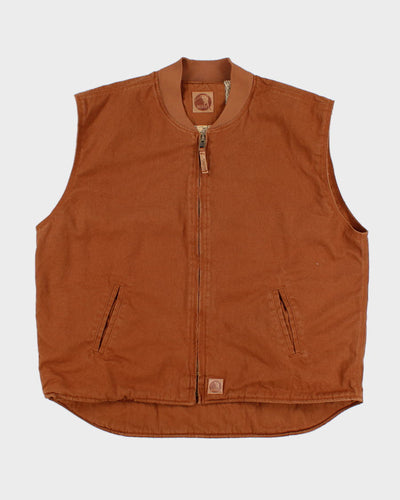 Vintage Carhartt Sleeveless Work Wear Jacket - XL