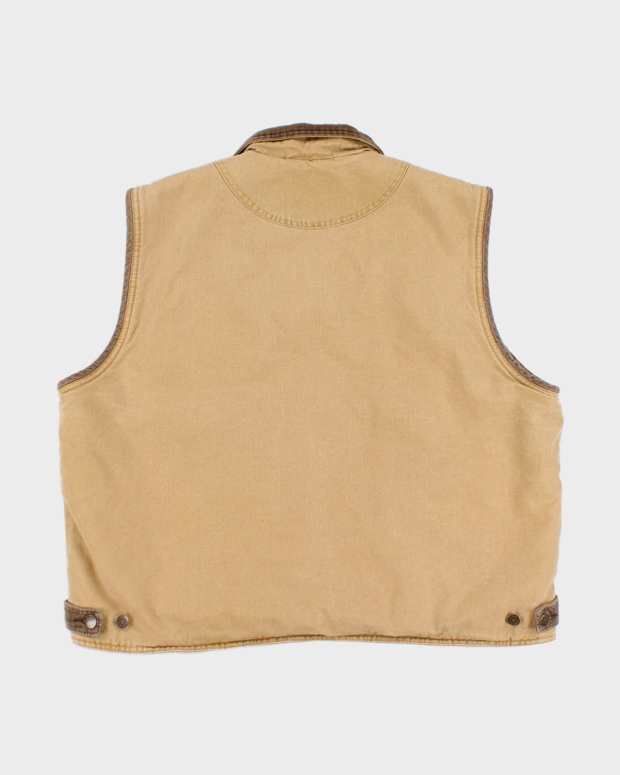 Vintage Wrangler Sherpa Lined Sleeveless Jacket - XL