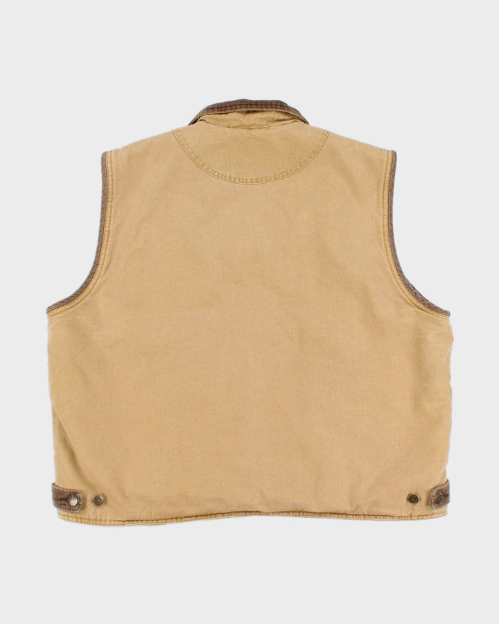 Vintage Wrangler Sherpa Lined Sleeveless Jacket - XL