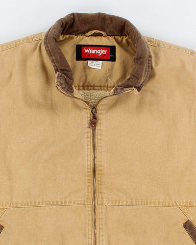 Vintage Wrangler Sherpa Lined Sleeveless Jacket - XL