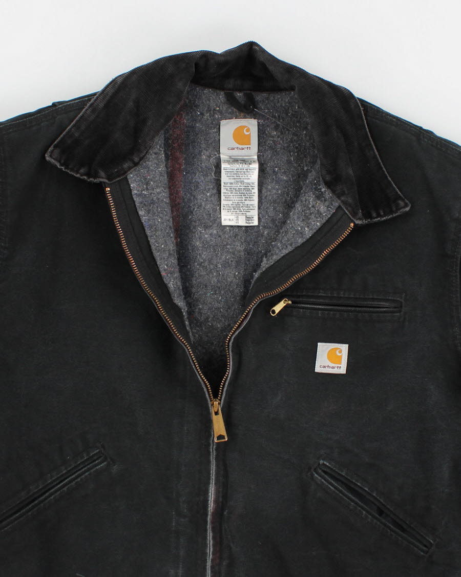 Vintage Carhartt Fleece Lined Work Wear Jacket - XL