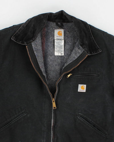 Vintage Carhartt Fleece Lined Work Wear Jacket - XL