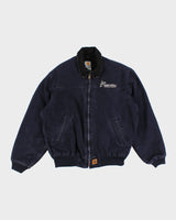 Vintage Carhartt Navy Work Wear Jacket - L