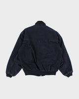 Vintage Carhartt Navy Work Wear Jacket - L