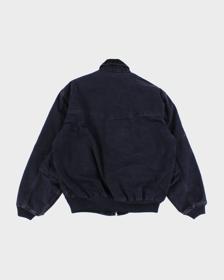 Vintage Carhartt Navy Work Wear Jacket - L