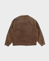 Vintage Carhartt Fleece Lined Work Wear Trucker Jacket - XXL Tall