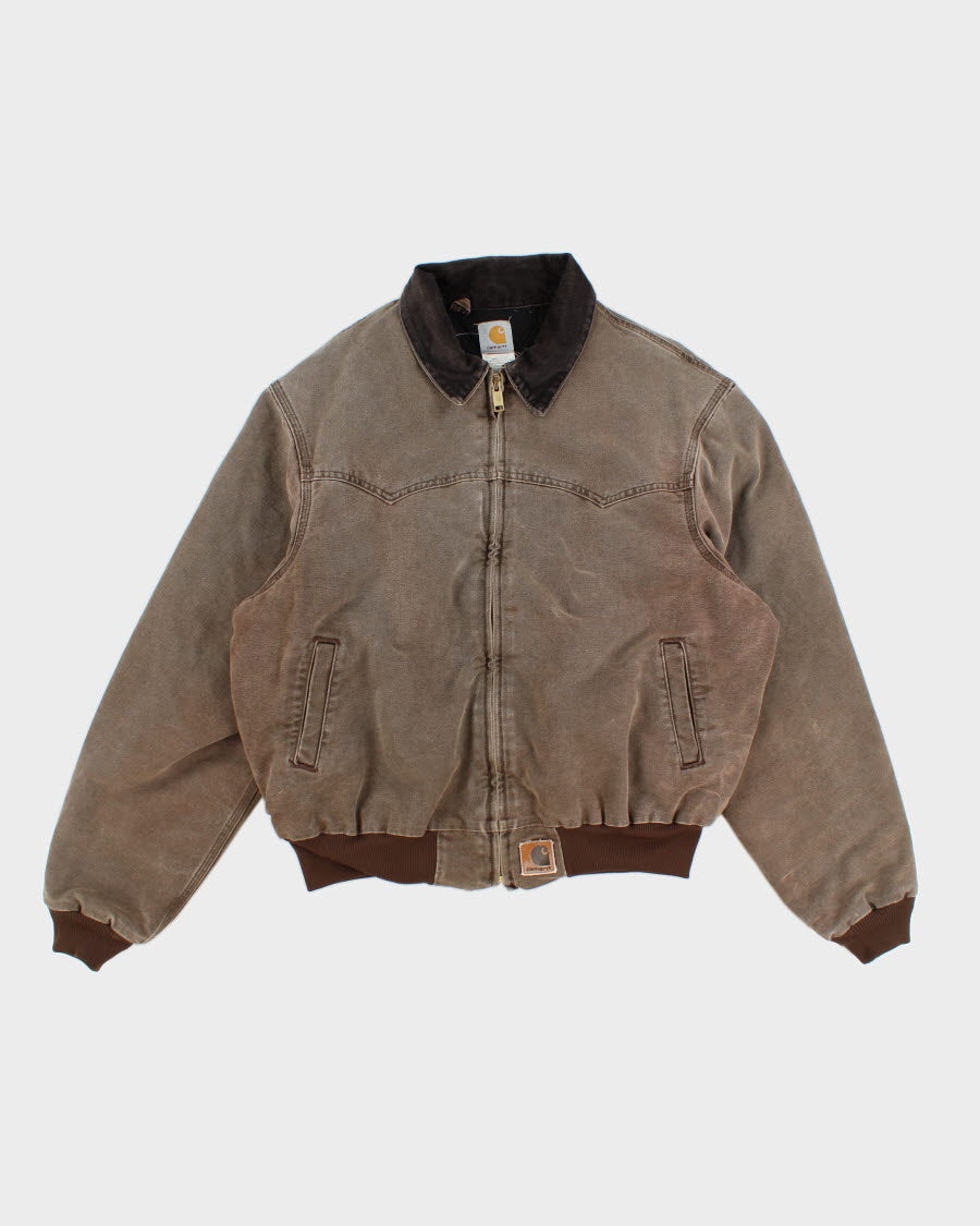 Vintage Carhartt Brown Work Wear Jacket - XL
