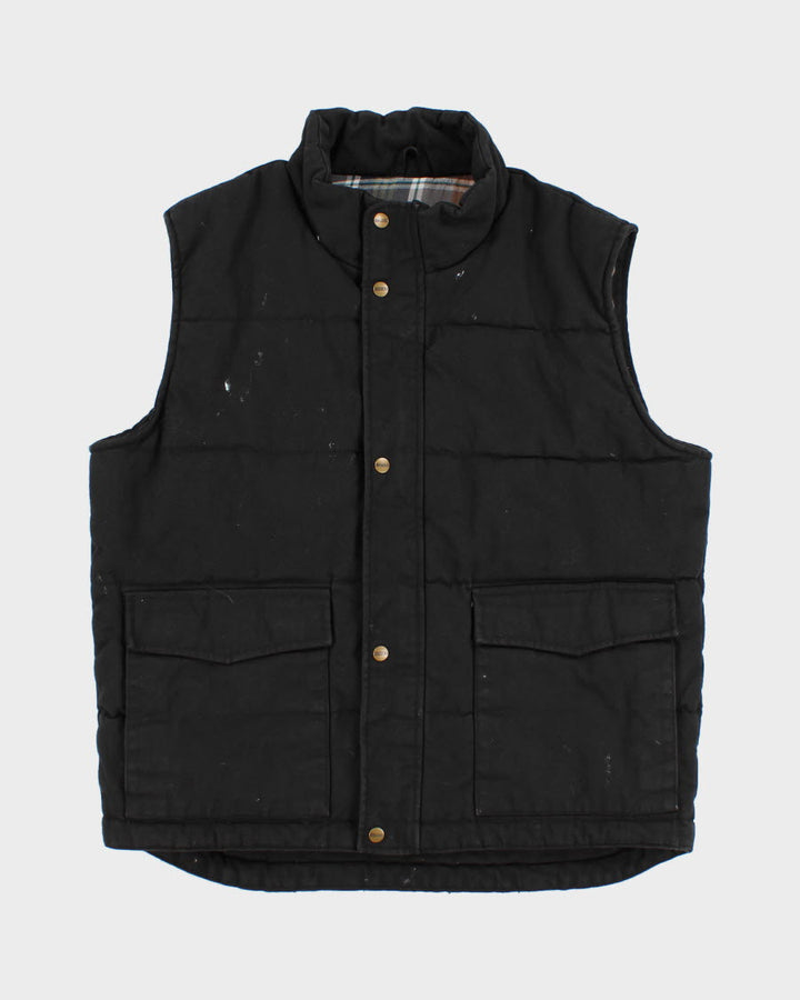 Dakota Flannel Lined Sleeveless Jacket - L