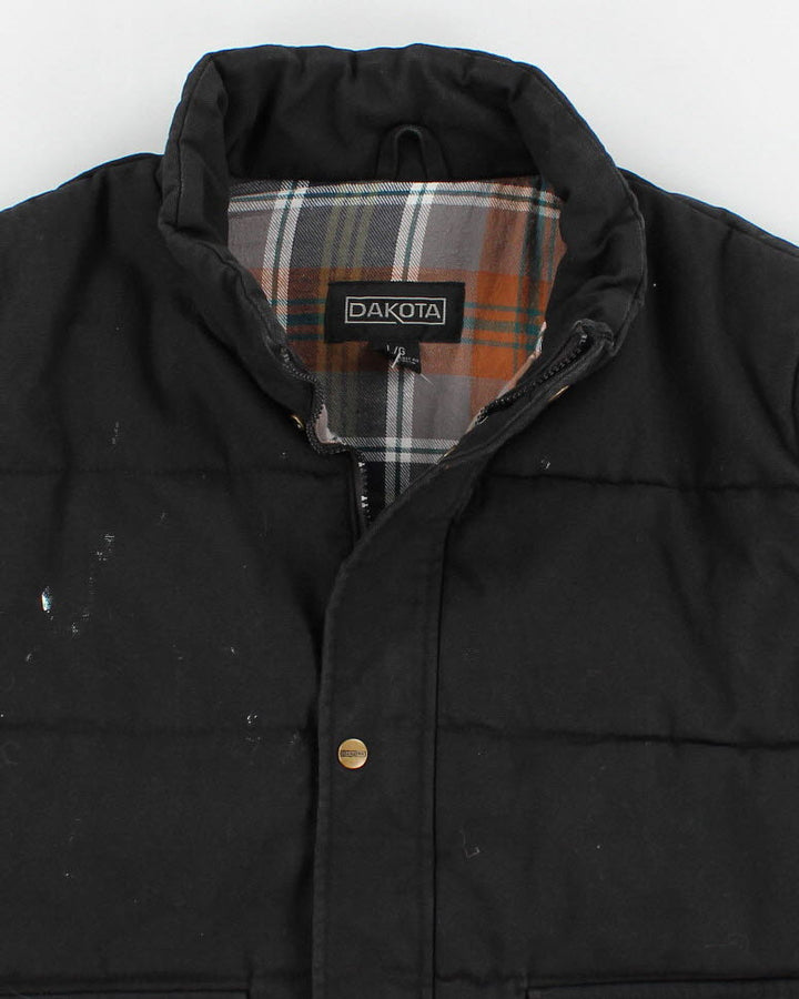 Dakota Flannel Lined Sleeveless Jacket - L