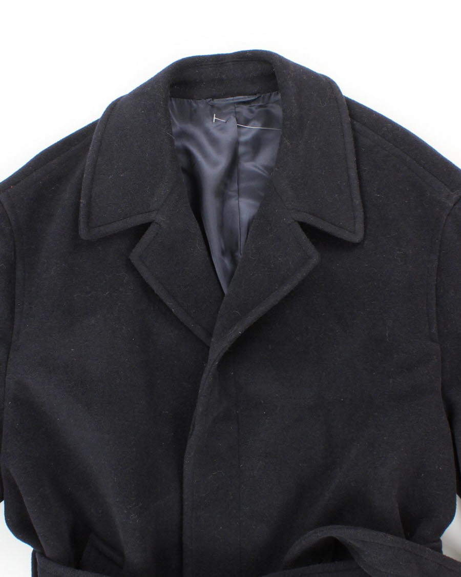 Bill Blass Black Label Wool Blend Coat - XL