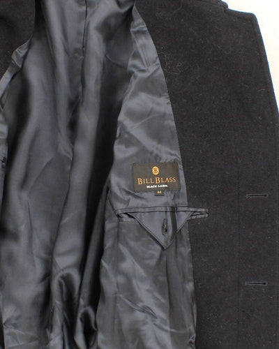 Bill Blass Black Label Wool Blend Coat - XL