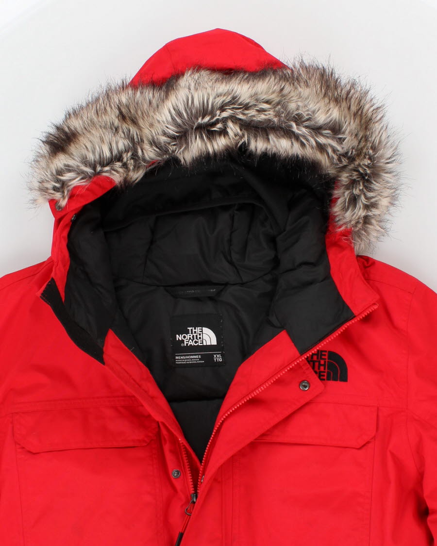Mens Red The North Face Outerwear