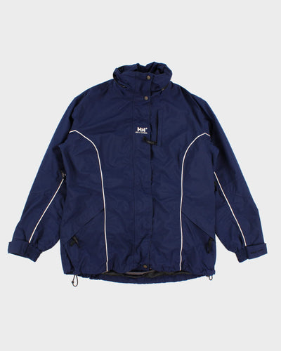 Vintage Men's Blue Helly Hansen winter sports jacket - L