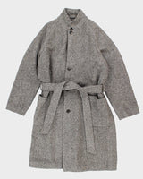 Men's Todd Snyder Wool Blend Grey Over Coat - M