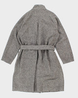 Men's Todd Snyder Wool Blend Grey Over Coat - M