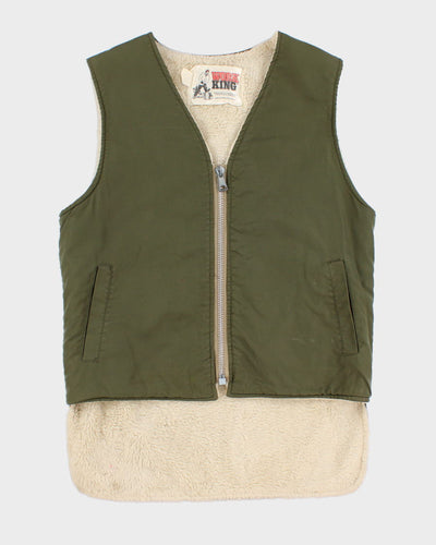 Vintage men's Workwear green Vest M/L