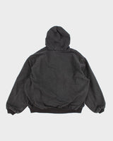 Vintage Men's Dark Blue  Hooded Carhartt Jacket XXl/3XL