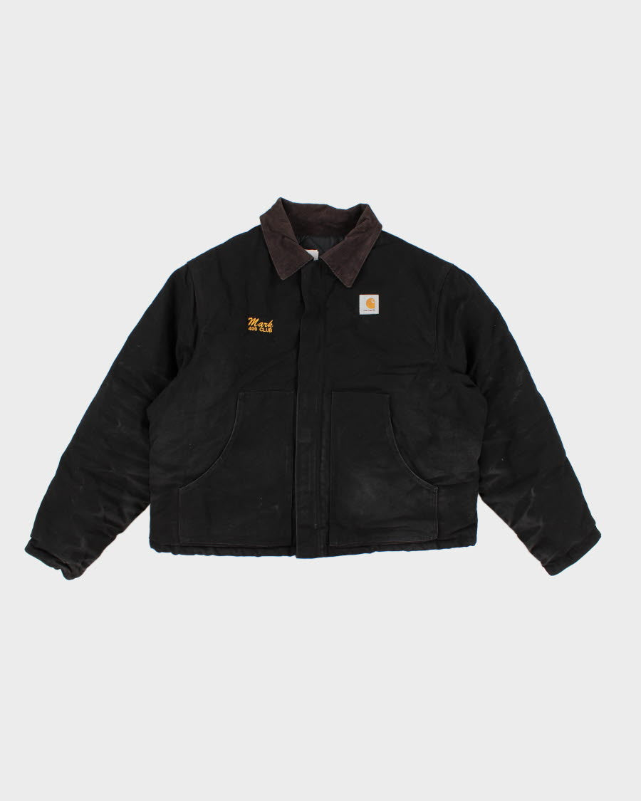 Men's Carhartt Black Detroit zip up jacket - XXXL