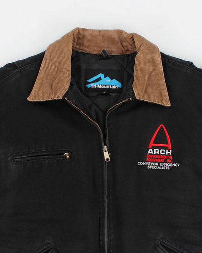 Vintage Tri-Mountain Embroidered Work Wear Jacket - L