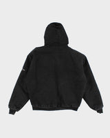 Vintage Men's Black Dickies Zip Up Hooded Jacket - M