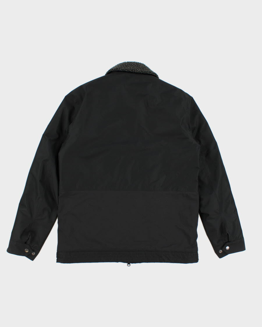 Men's Black zip Up Barbour Land Rover Special Addition Jacket - S