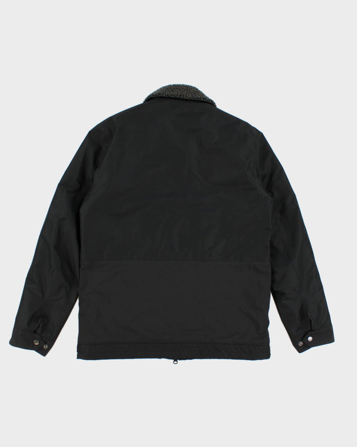 Men's Black zip Up Barbour Land Rover Special Addition Jacket - S