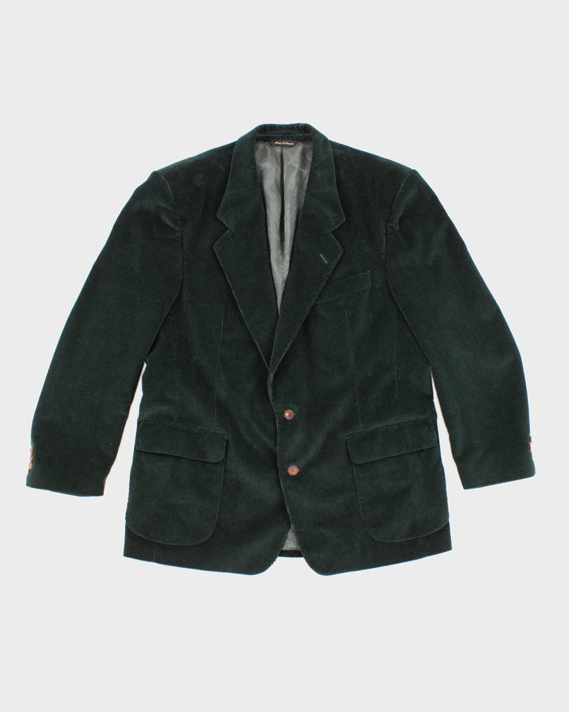 Vintage men's Green corduroy Blazer L1