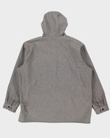 Men's Grey Carhartt Hooded coat - XXL