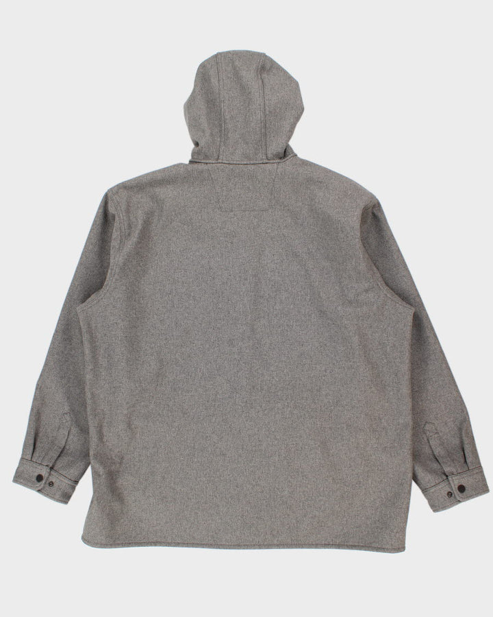 Men's Grey Carhartt Hooded coat - XXL