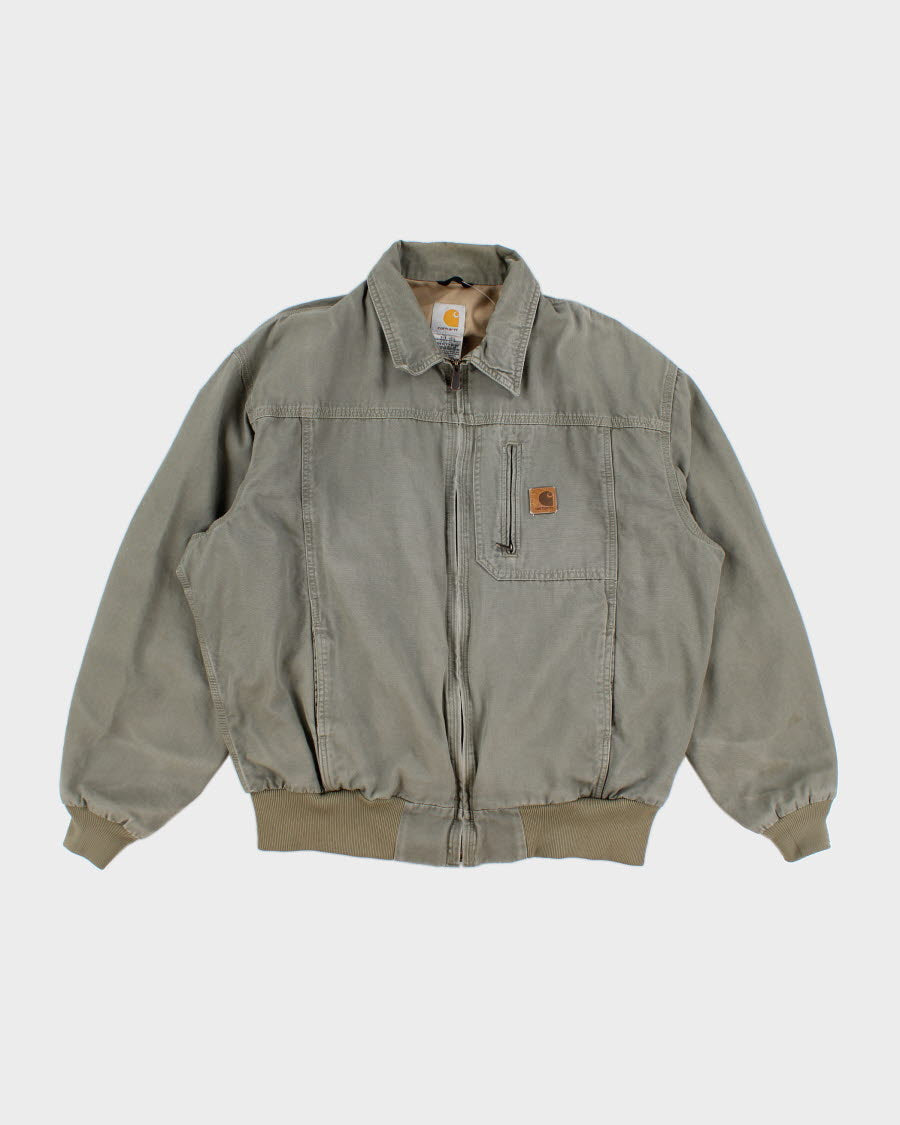 Vintage Carhartt Green Harrington Jacket - XL