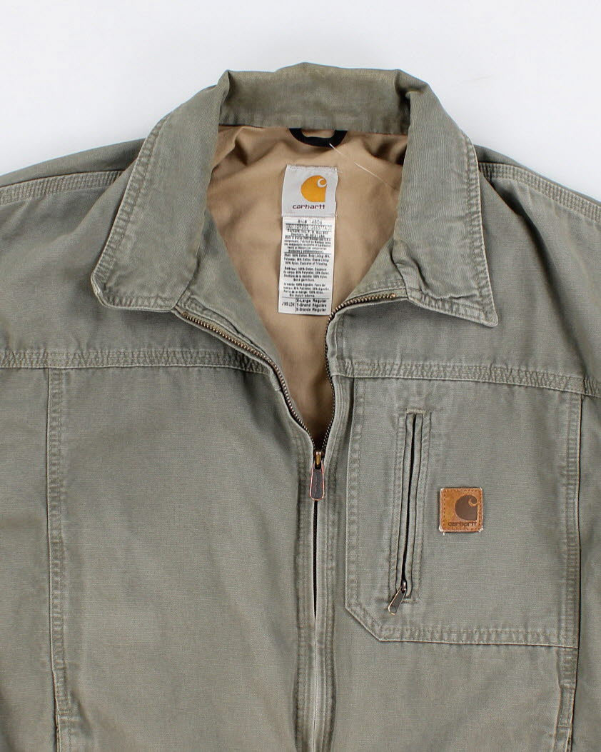 Vintage Carhartt Green Harrington Jacket - XL