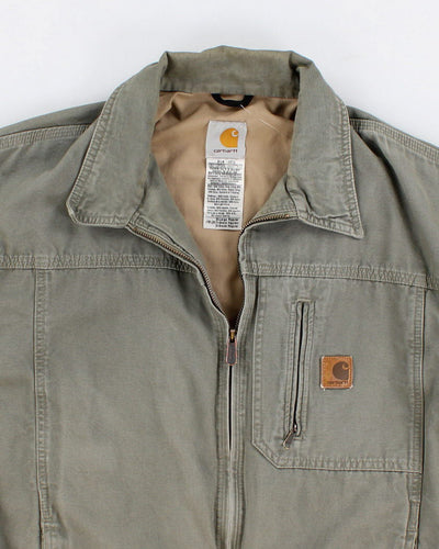 Vintage Carhartt Green Harrington Jacket - XL