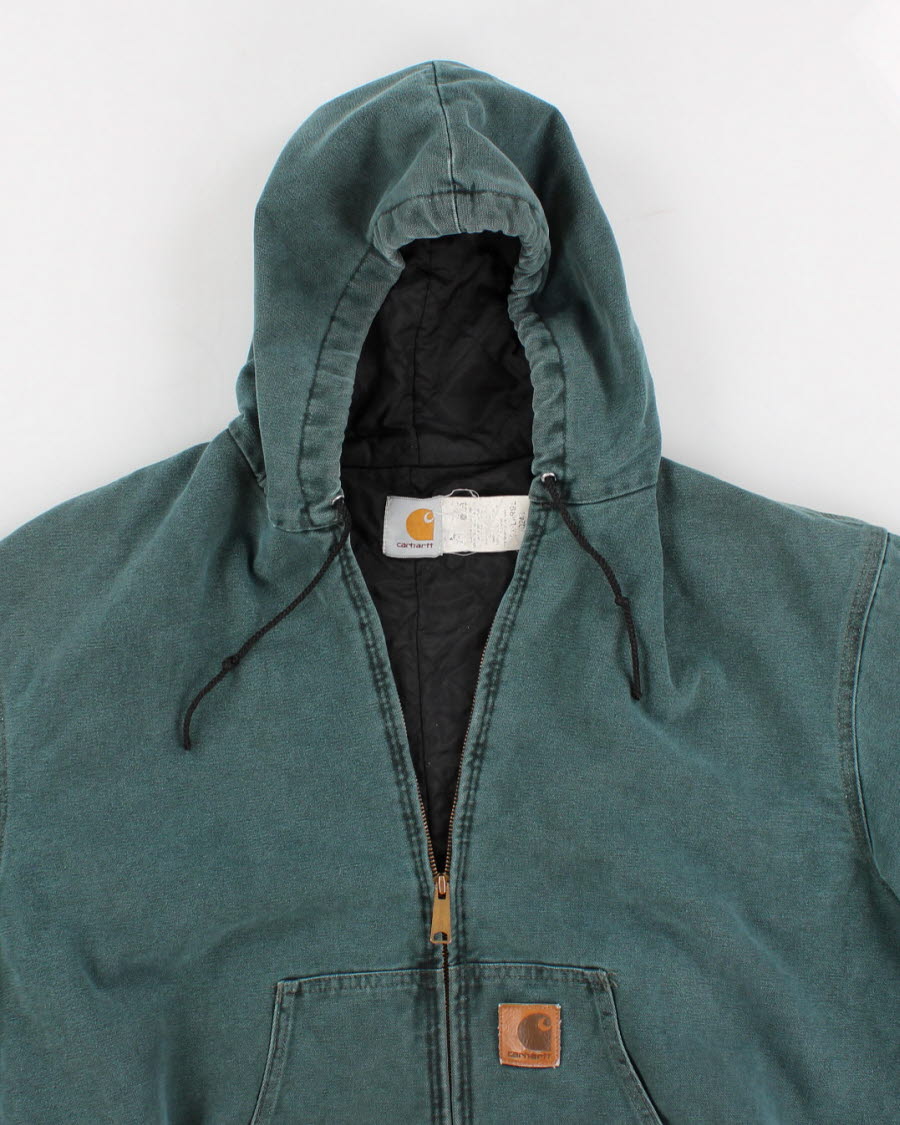 Vintage Carhartt Hooded Work Wear Jacket - XXL