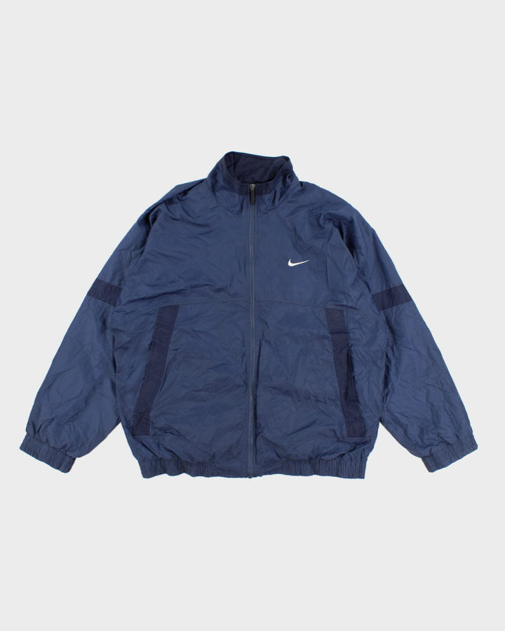 Vintage 90s Nike Blue Windbreaker - M