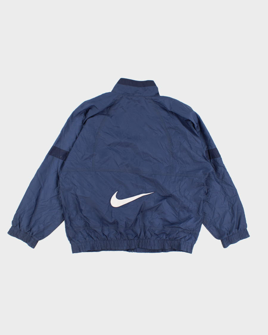 Vintage 90s Nike Blue Windbreaker - M