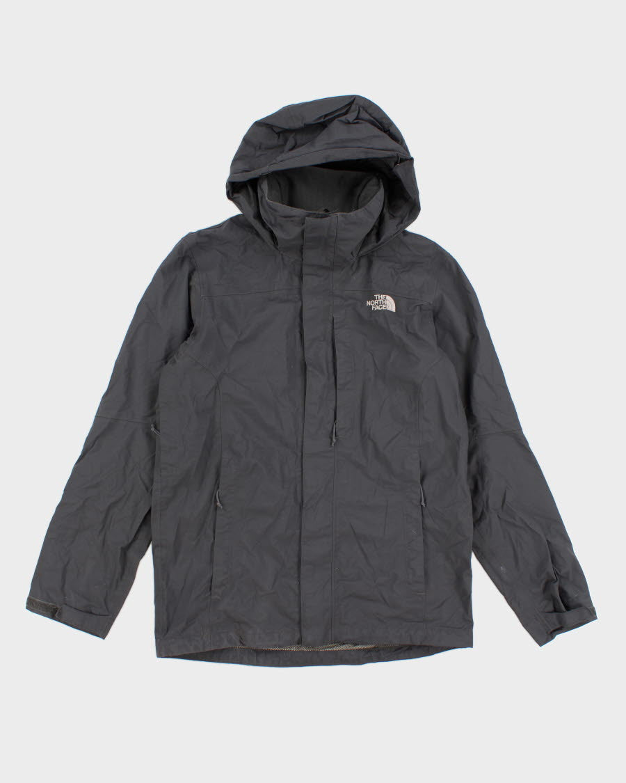 The North Face Men's Grey Hooded Jacket - S