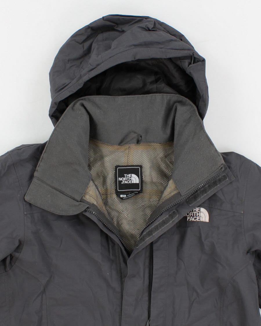 The North Face Men's Grey Hooded Jacket - S