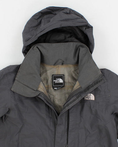 The North Face Men's Grey Hooded Jacket - S