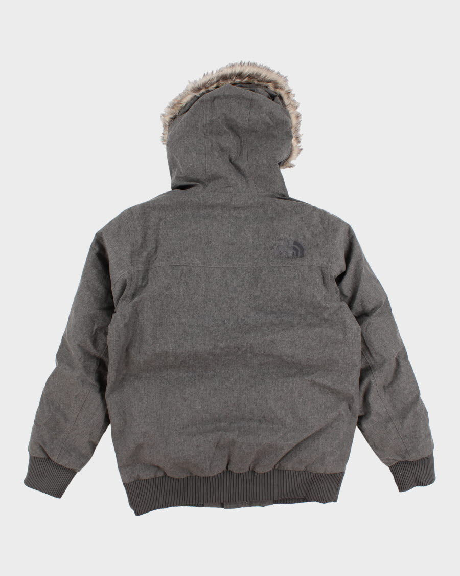 Men's Grey The North Face Hooded Parker - S