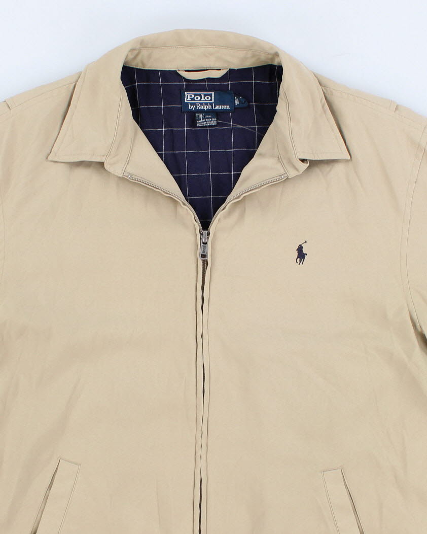 Vintage 90s Polo de Ralph Lauren Harrington Chaqueta - M – Rokit