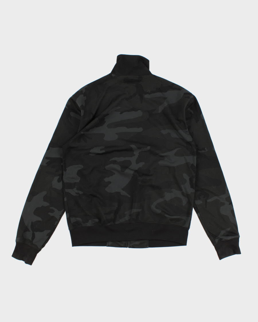 Mens Dark Camo Carharrt Zip Up Track Jacket - M