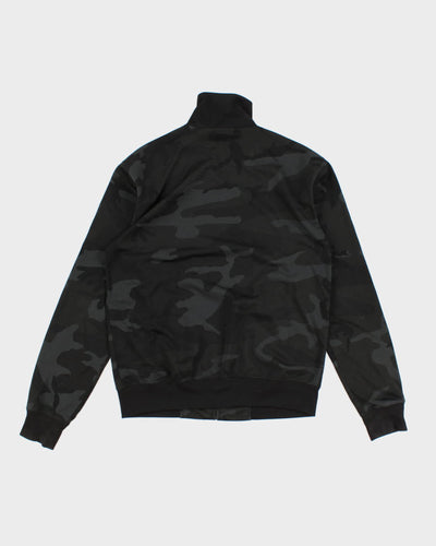 Mens Dark Camo Carharrt Zip Up Track Jacket - M