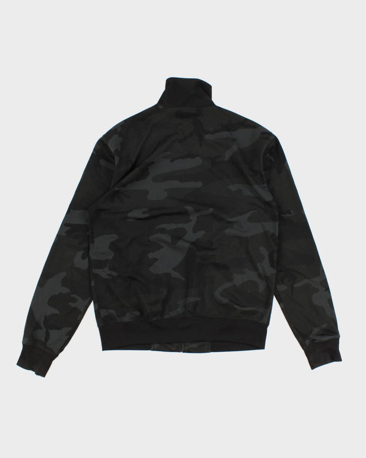 Mens Dark Camo Carharrt Zip Up Track Jacket - M