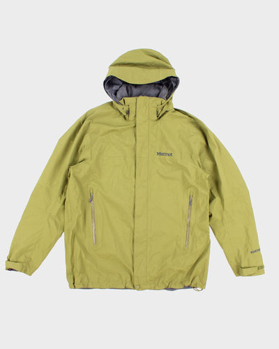 Mens Green Marmot Gore-Tex Hooded Jacket - L