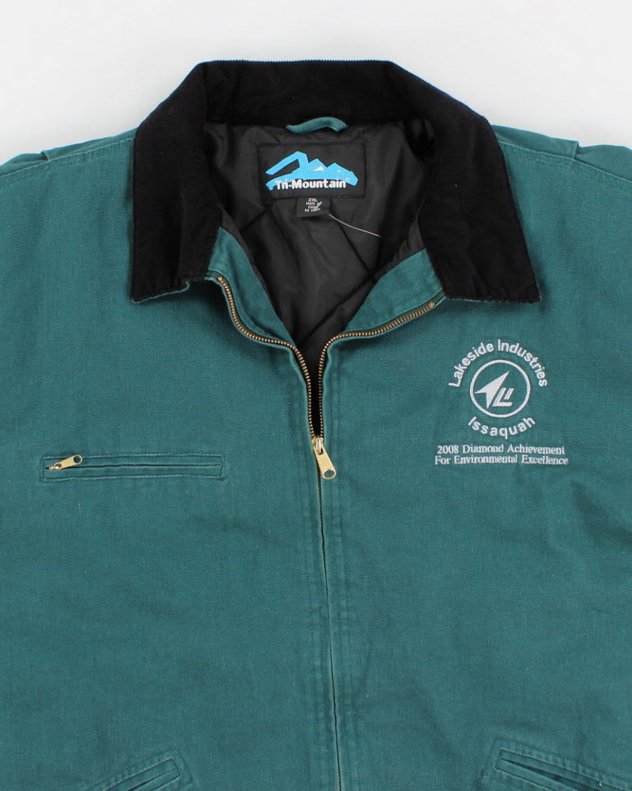 Mens Vinatge Gren Wokerware Jacket -XXL