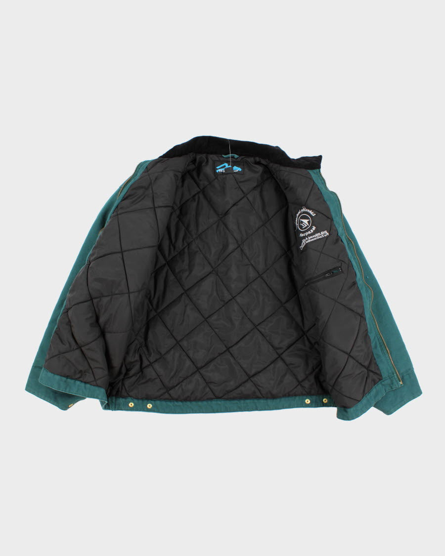Mens Vinatge Gren Wokerware Jacket -XXL