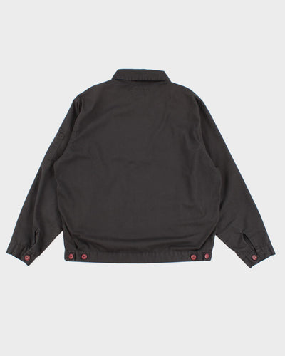 Mens Black Dickies Harrington jacket - L