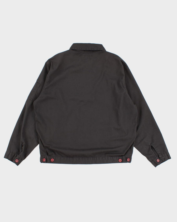 Mens Black Dickies Harrington jacket - L